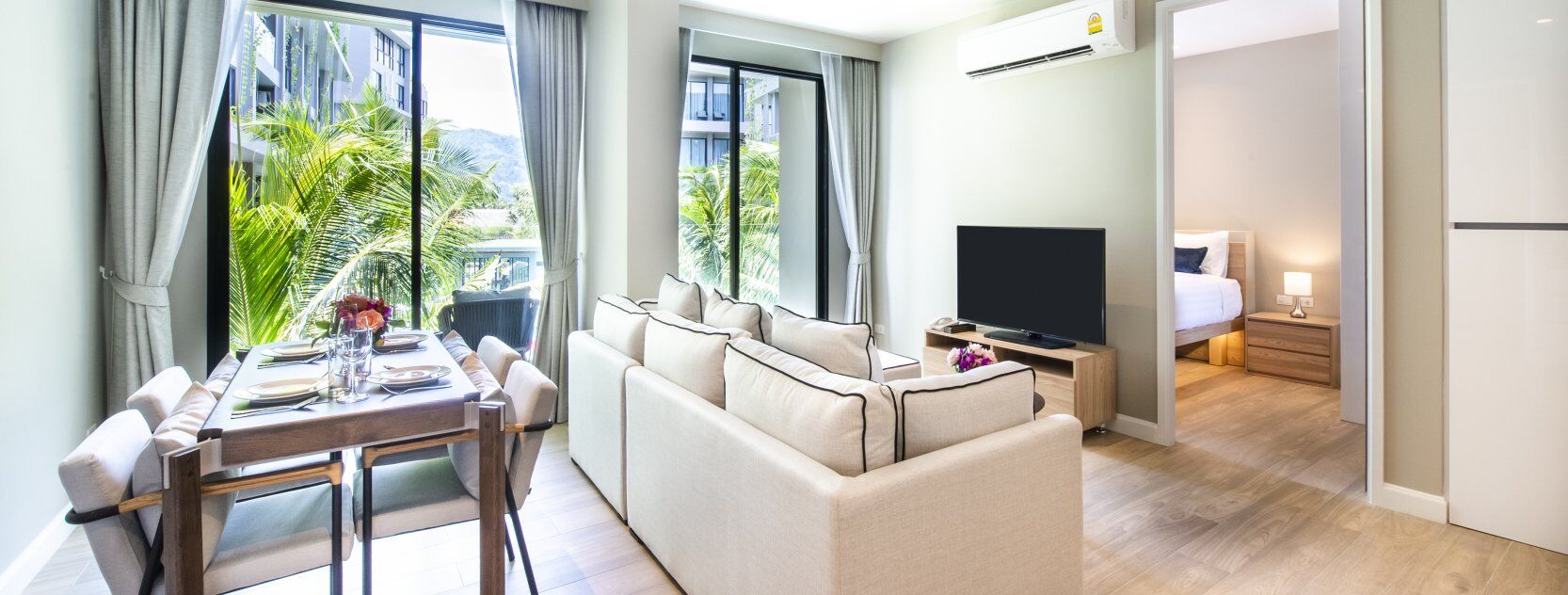 2 bedroom apartment 77 m² Phuket, Thailand