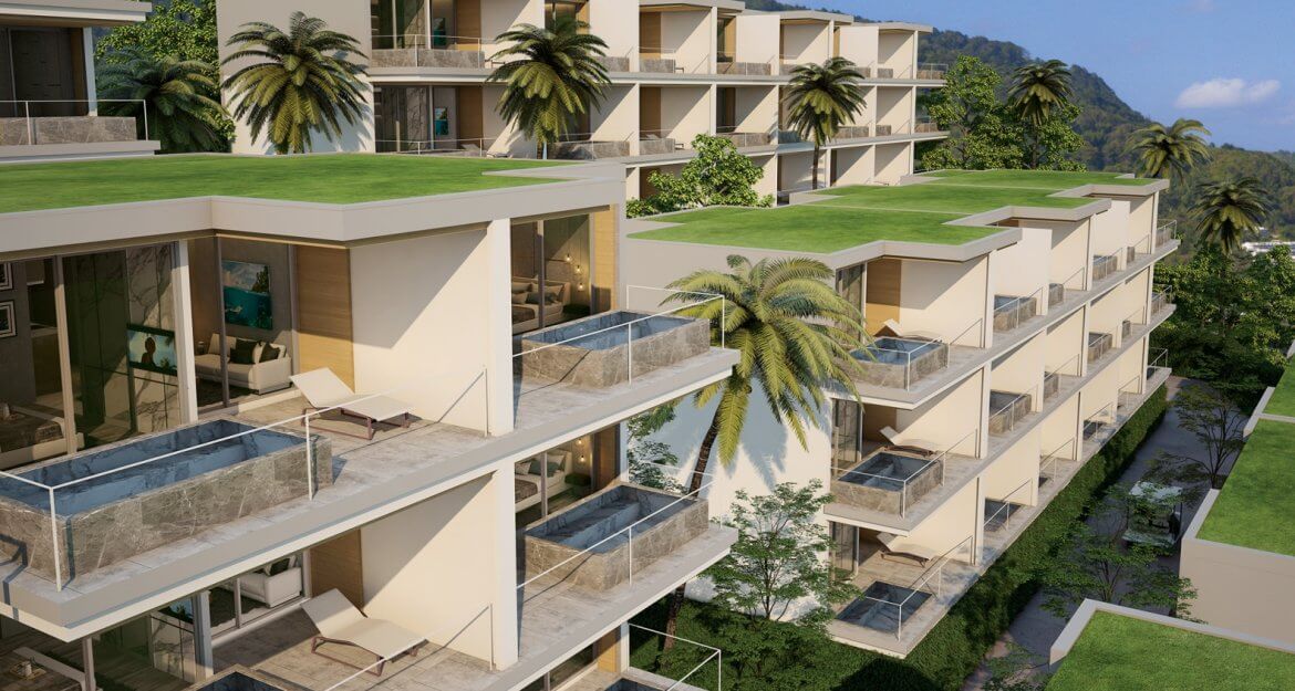 Complejo residencial Patong Bay Sea View Residence