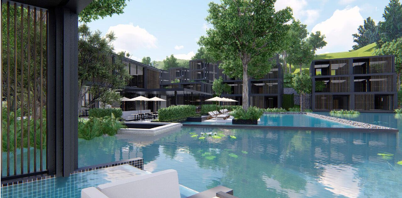 1 bedroom apartment 60 m² Phuket, Thailand