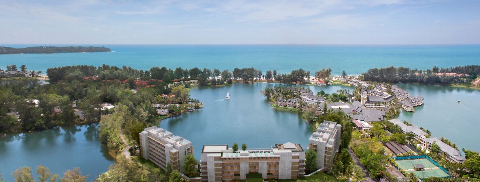 2 bedroom apartment 209 m² Phuket, Thailand