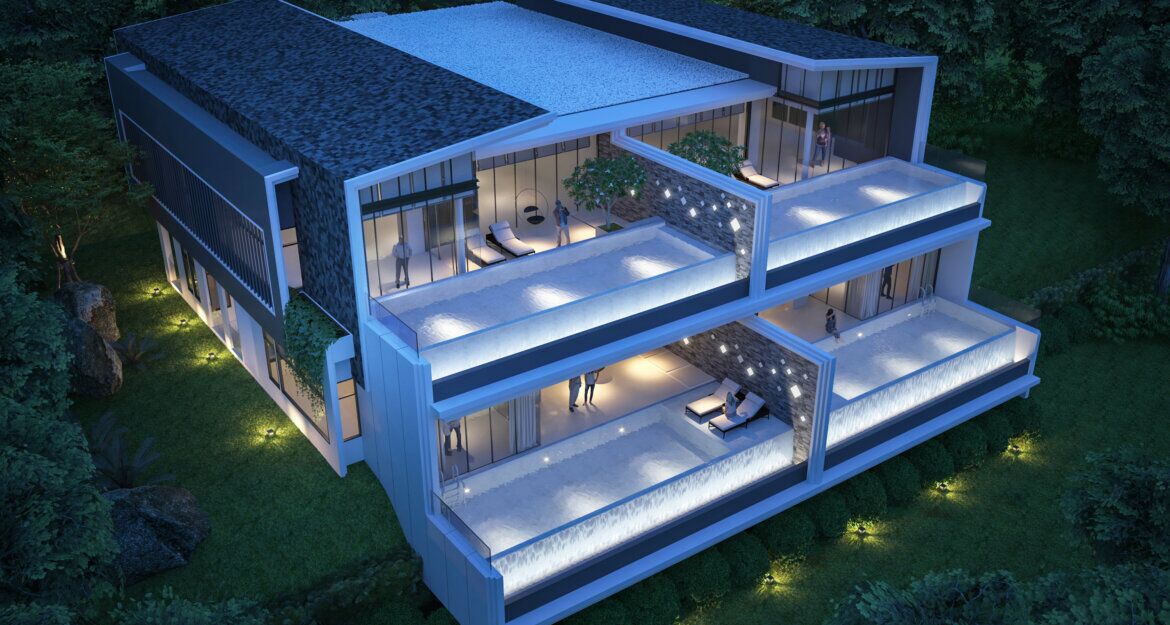 Residential complex The Exclusive Sky Phuket Condominium