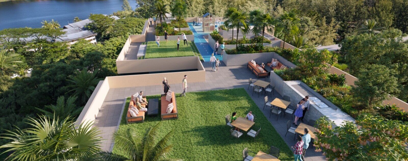 Apartamento 4 habitaciones 131 m² Phuket, Tailandia