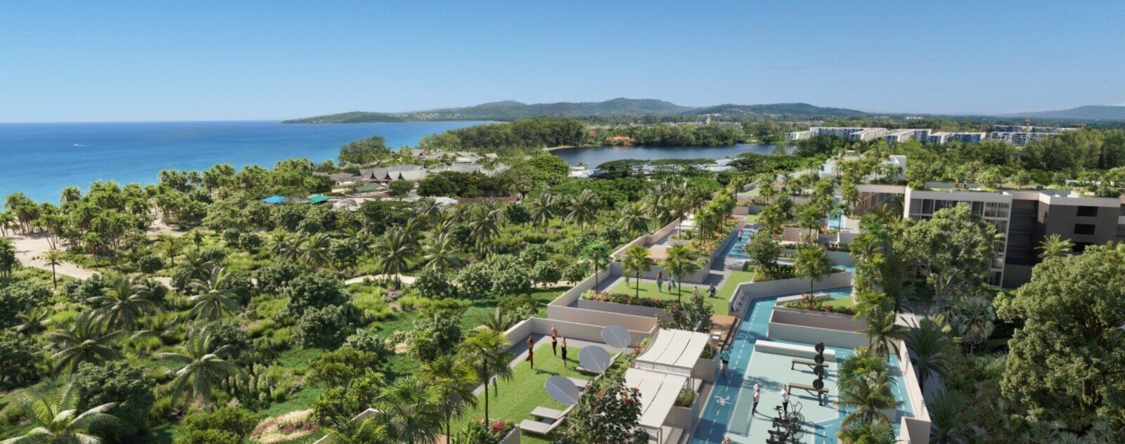 Mieszkanie 4 pokoi 131 m² Phuket, Tajlandia