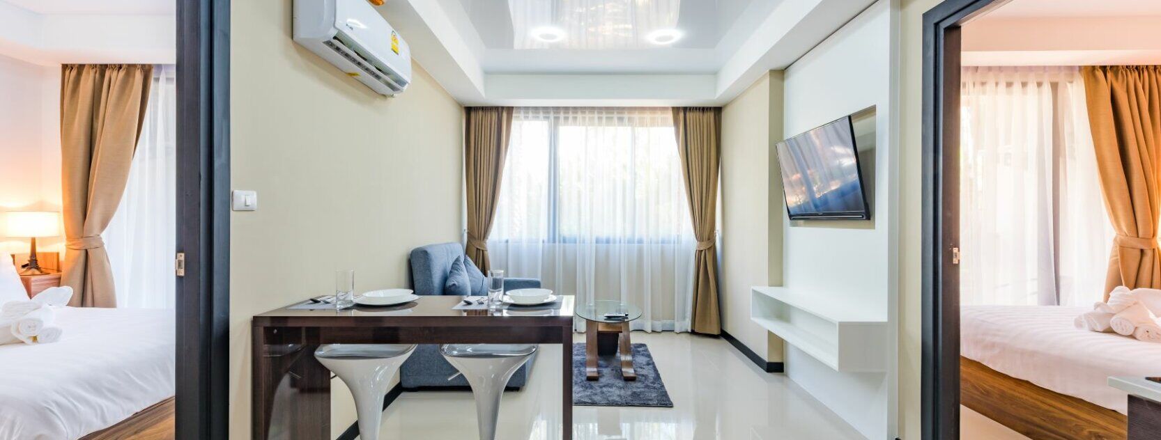 Mieszkanie 3 pokoi 53 m² Phuket, Tajlandia