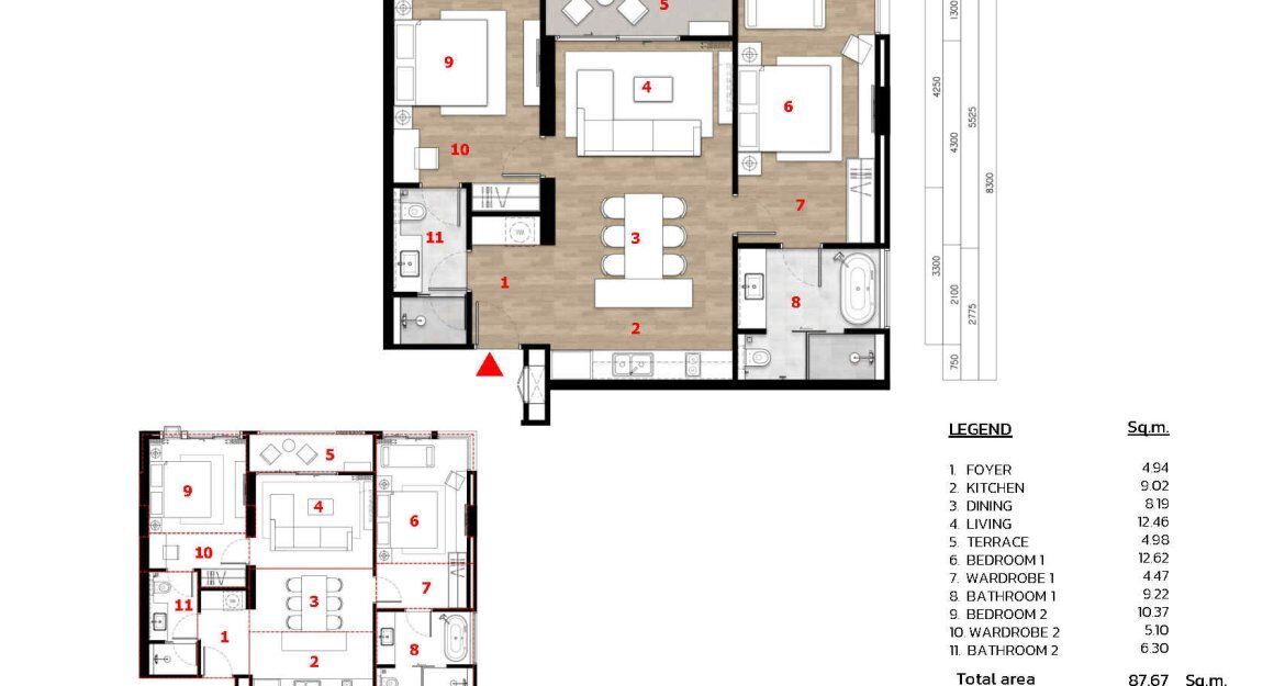 Complejo residencial The Ozone Condominium Phuket