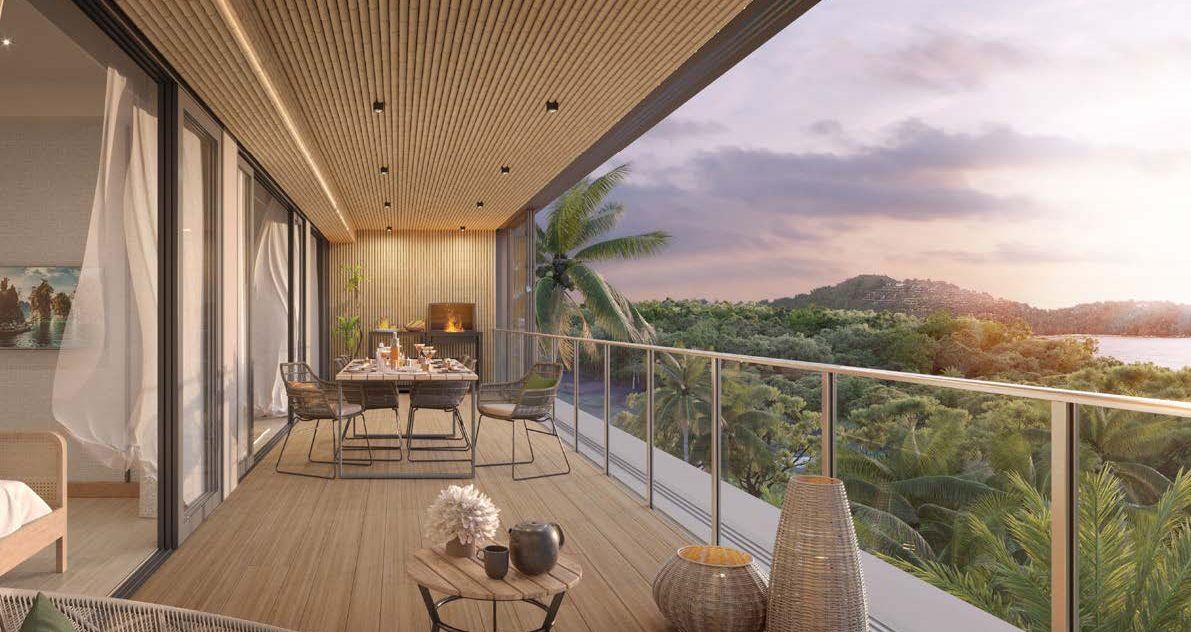 2 bedroom apartment 99 m² Phuket, Thailand