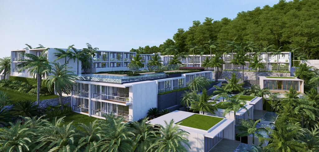 2 bedroom apartment 89 m² Phuket, Thailand