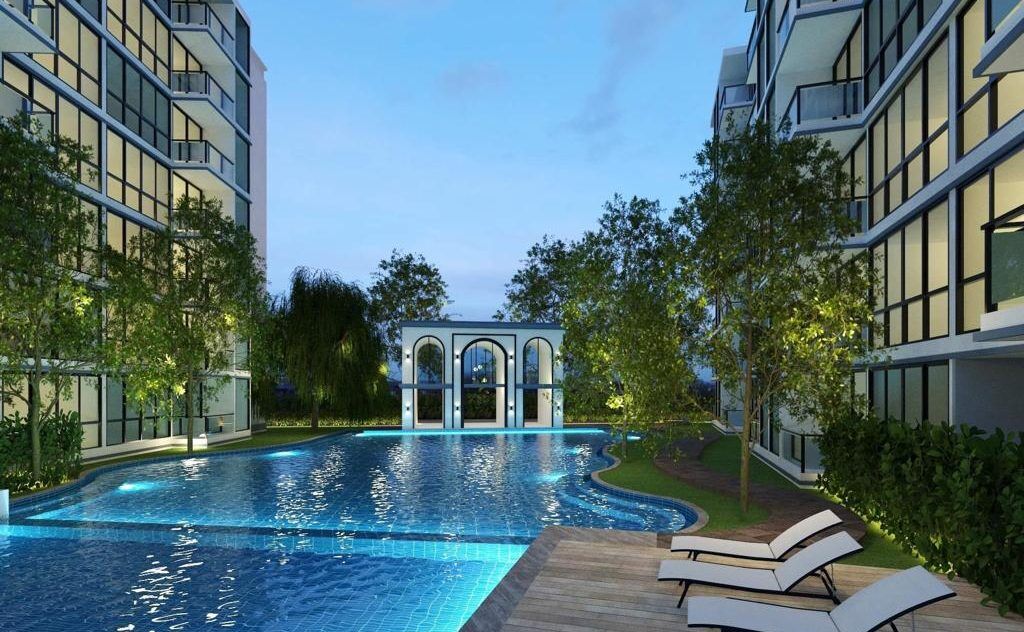 2 bedroom apartment 50 m² Phuket, Thailand