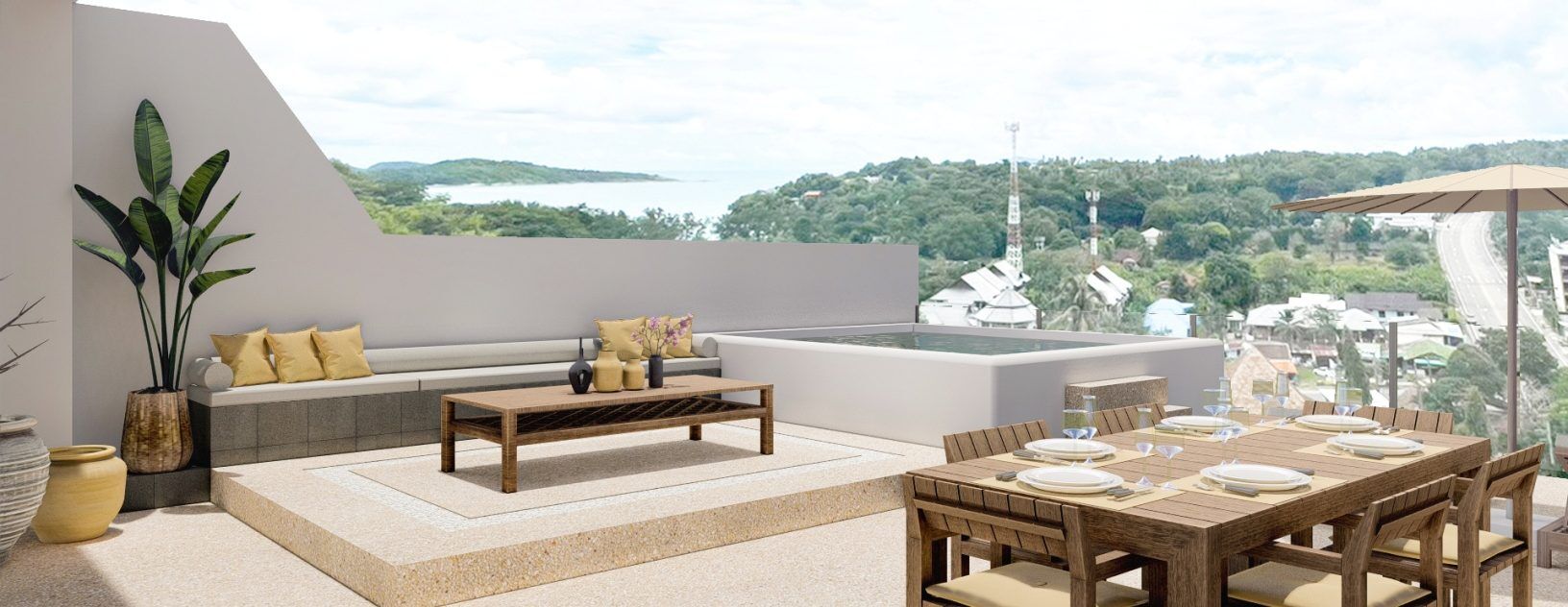 3 bedroom apartment 252 m² Phuket, Thailand