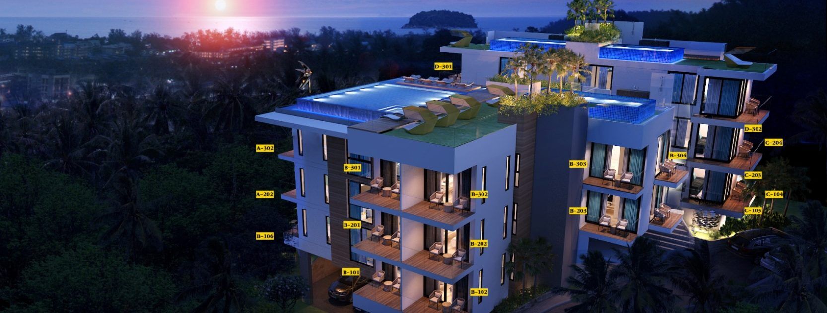 Complejo residencial Splendid Condominium Kata