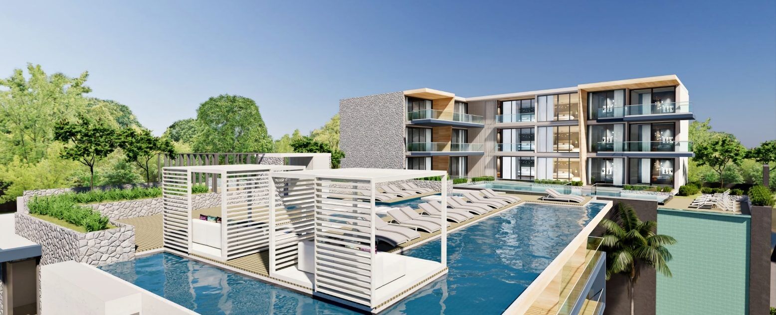 1 bedroom apartment 55 m² Phuket, Thailand