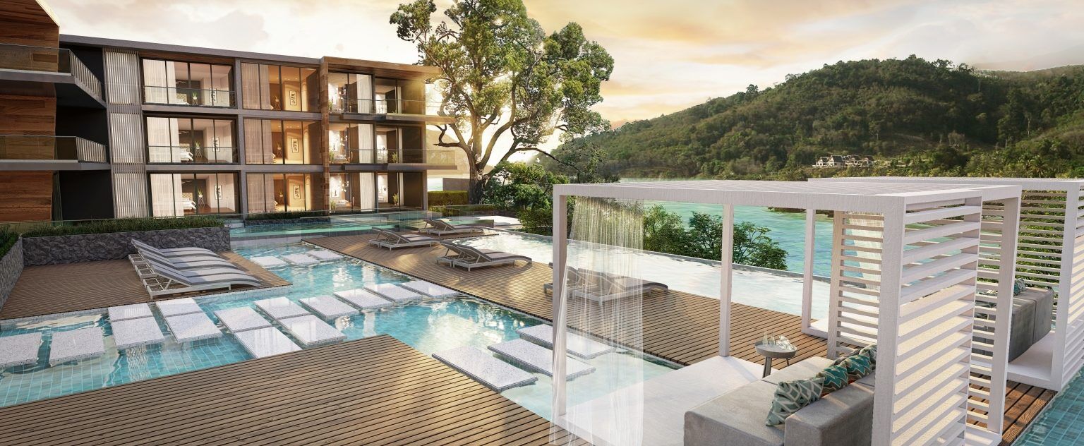 2 bedroom apartment 110 m² Phuket, Thailand