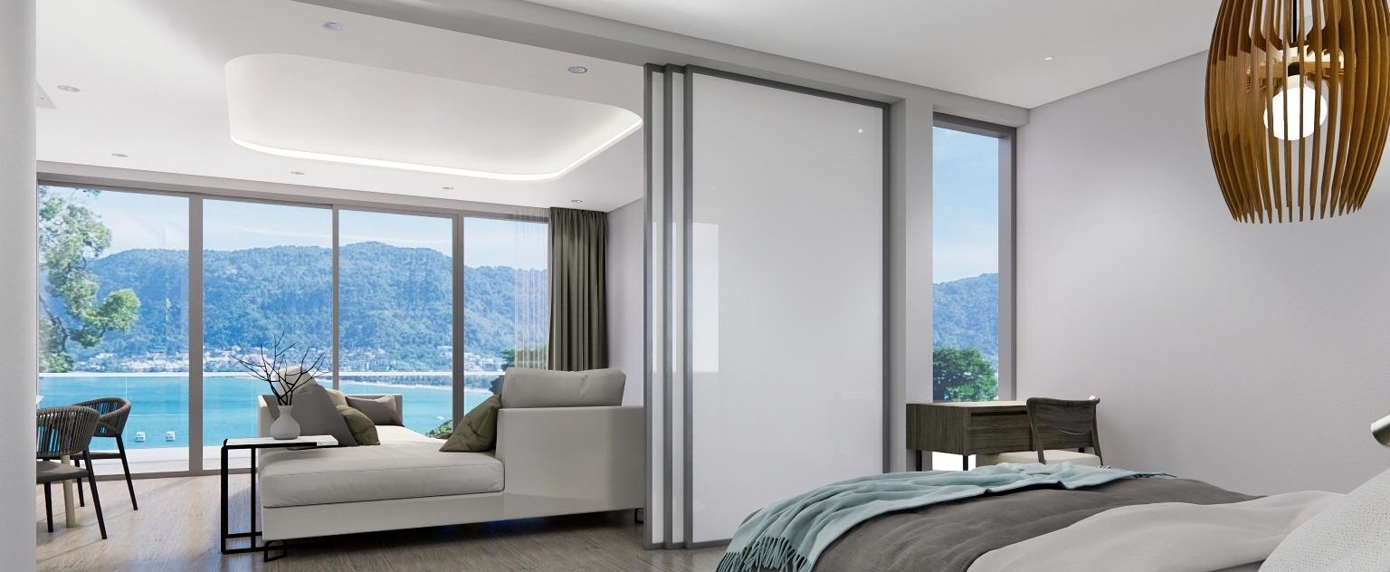 1 bedroom apartment 55 m² Phuket, Thailand